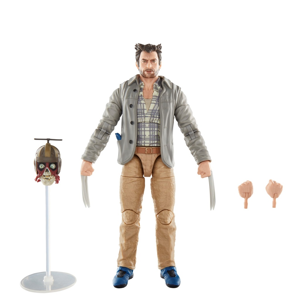Marvel Legends Series Headpool with Marvel’s Logan Action Figure