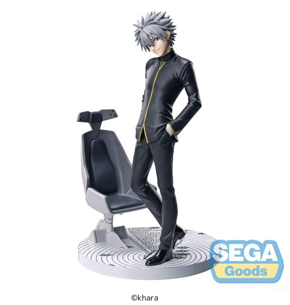 Evangelion: 3.0+1.0 Thrice Upon a Time Luminasta Kaworu Nagisa Commander Suit Figure