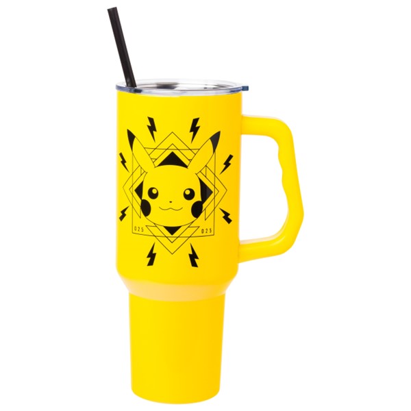Gobelet en acier inoxydable jaune Pikachu