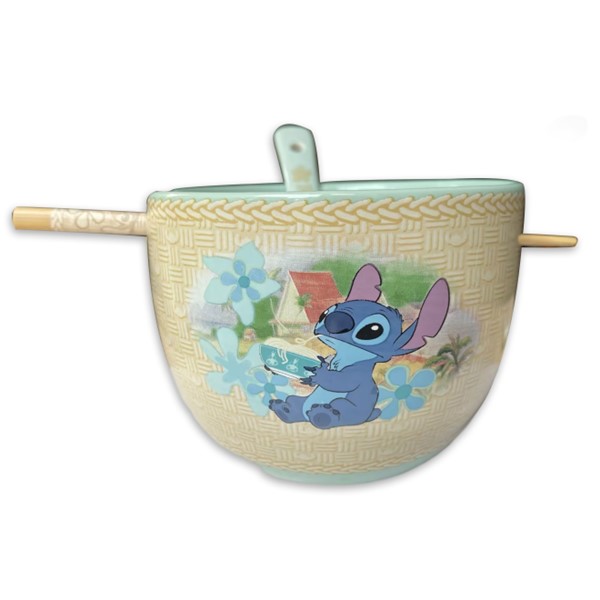 Bol de nouilles ramen Lilo & Stitch