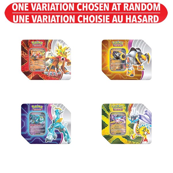 Pokémon Trading Card Game Paradox Destinies Tin Assorted