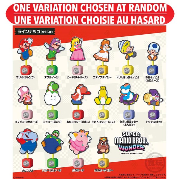 Super Mario Brothers Wonder Panel Clip Stand