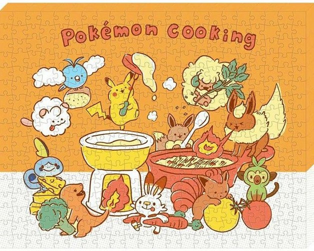 Ensky PKATB-04 Pokemon Cooking Artboard Jigsaw