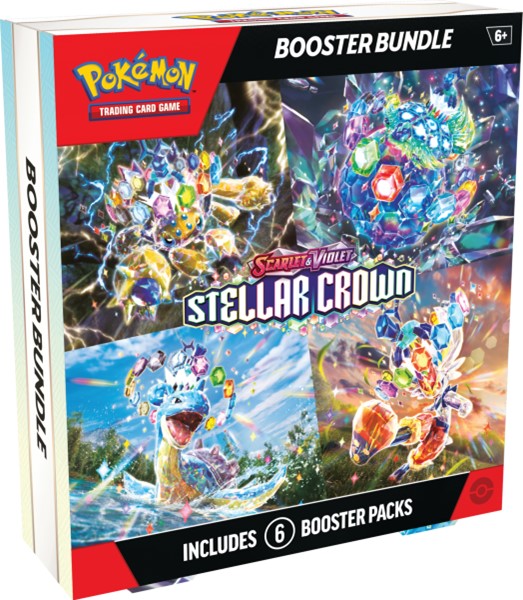 Pokémon Trading Card Game Scarlet & Violet Stellar Crown Booster Bundle (French)
