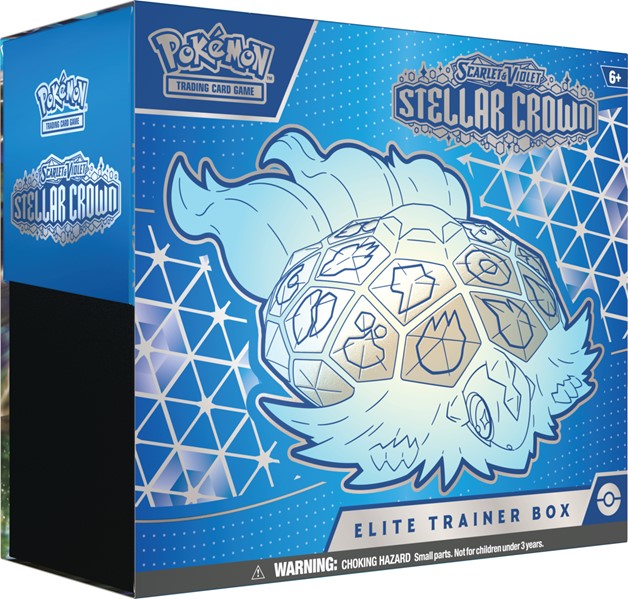Pokémon Trading Card Game Scarlet & Violet Stellar Crown Elite Trainer Box (Français)