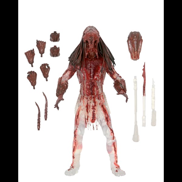 NecaPrey Ultimate Feral ""Bear Blood"" Predator 7"" Action Figure