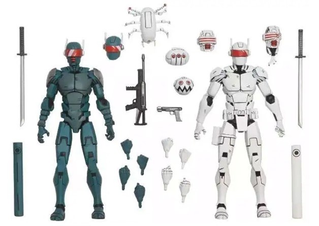 Teenage Mutant Ninja Turtles - The Last Ronin Neca 2pk Synja Robots