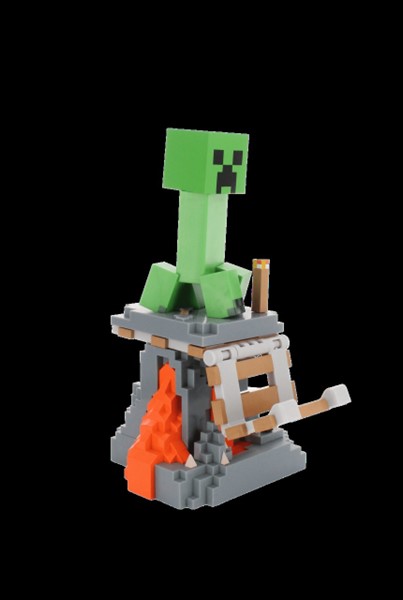 Minecraft Creeper Cable Guys Controller & Phone Holder