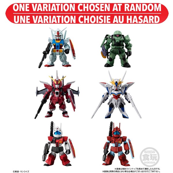 Gundam Fw Converge #26 Figure Assorted