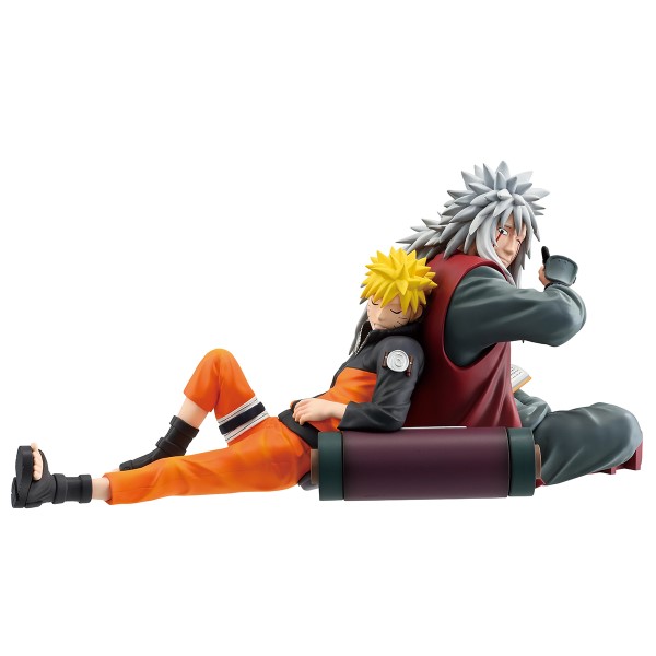 Naruto Shippuden Masterlise Ichibansho Legendary Sannin Naruto Uzumaki & Jiraiya Figure