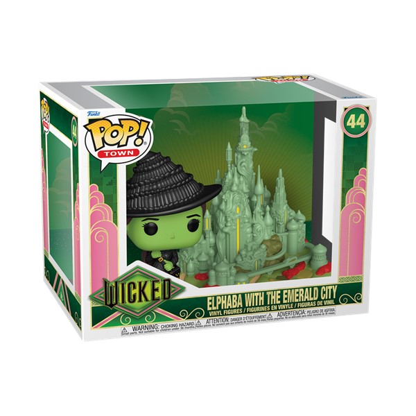POP! Town Wicked Elphaba with The Emerald City