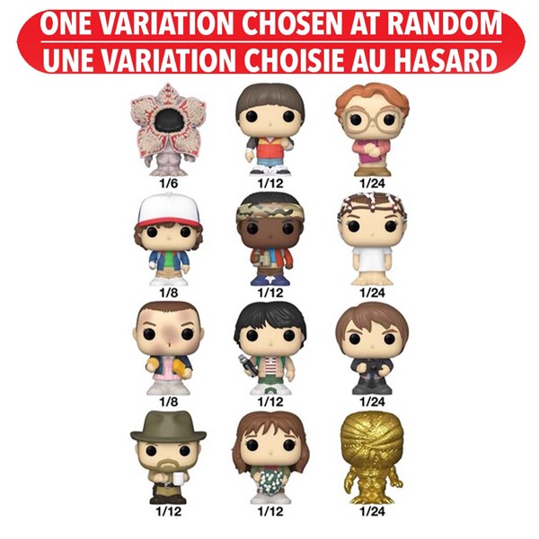Bitty POP! Mystery Stranger Things Season One Singles