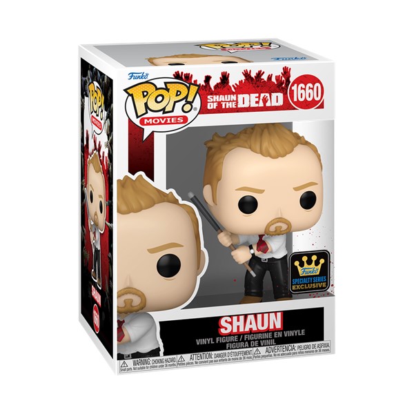 POP! Shaun of the Dead Shaun with Pool Cue