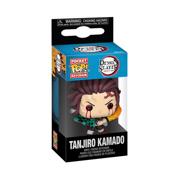 POP! Keychain Demon Slayer Tanjiro Kamado Sun Breathing