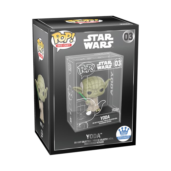 POP! Star Wars Die-Cast Yoda with Lightsaber