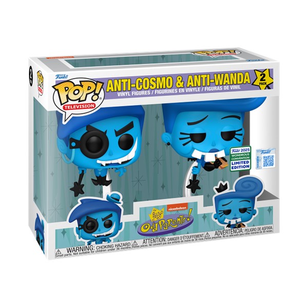 POP! Fairly Odd Parents Anti Cosmo & Anti Wanda 2pack