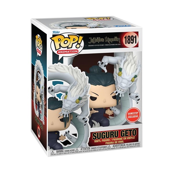 POP! Premium Jujutsu Kaisen Suguru Geto with Cursed Spirit Dragon