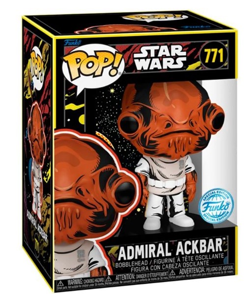 POP! Star Wars Retro Admiral Ackbar