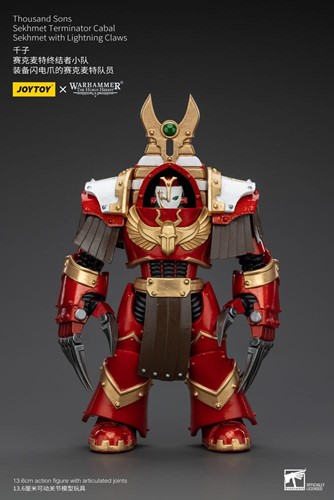 Warhammer The Horus Heresy Action Figure 1/18 Thousand Sons Sekhmet Terminator Cabal Sekhmet With Li