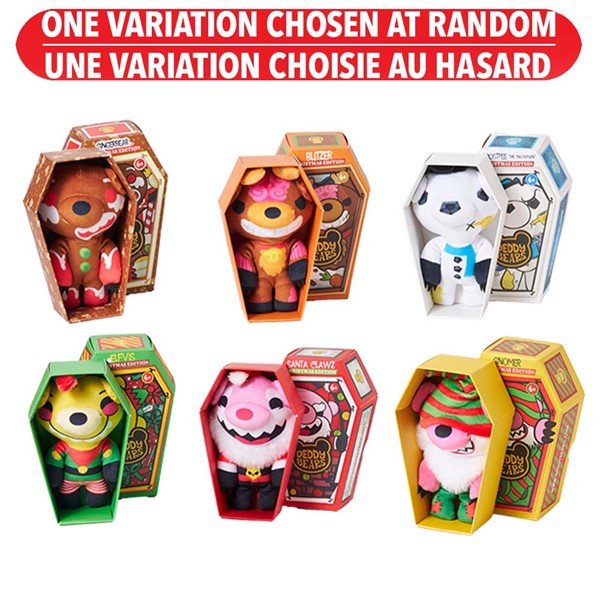 Deddy Bears Christmas Edition - Assortment