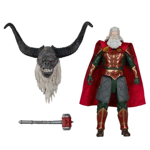 The Lord of Rings: The War of the Rohirrim Helm Hammerhand 4-Inch Build-A Figure