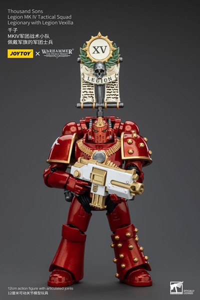 Warhammer The Horus Heresy Action Figure 1/18 Thousand Sons Legion MK IV Tactical Squad Legionary