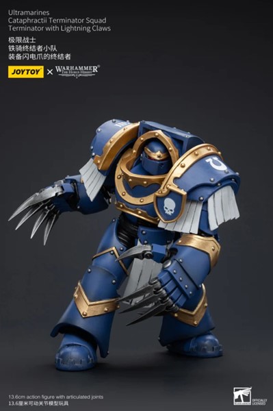 Warhammer Ultramarines Cataphractii Terminator Squad with Lightning Claws