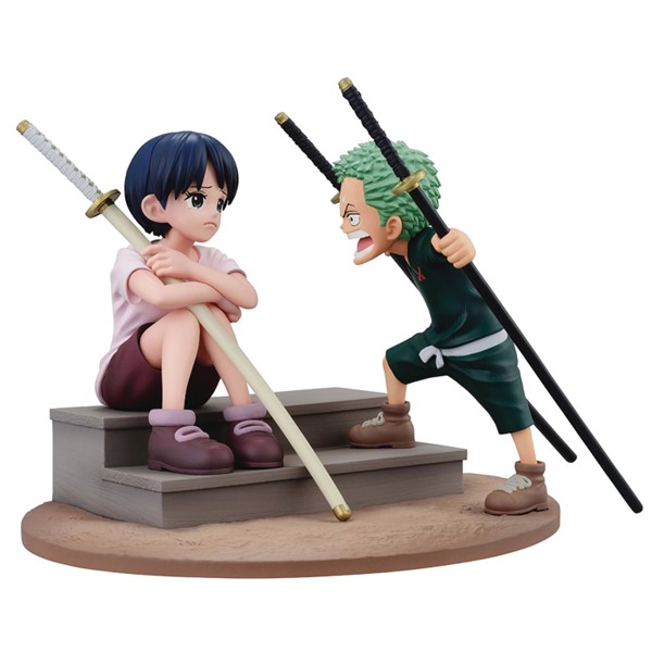One Piece - Roronoa Zoro & Kuina Revible Moment ICHIBANSHO Figure (Road to Dawn ver.)