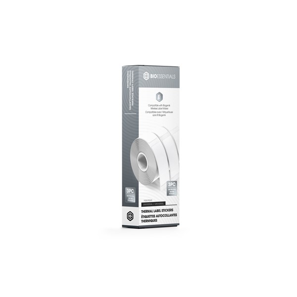 Biogenik Label Maker Roll 3pk (White)
