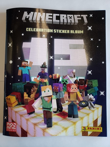 Minecraft Celebration Sticker Album