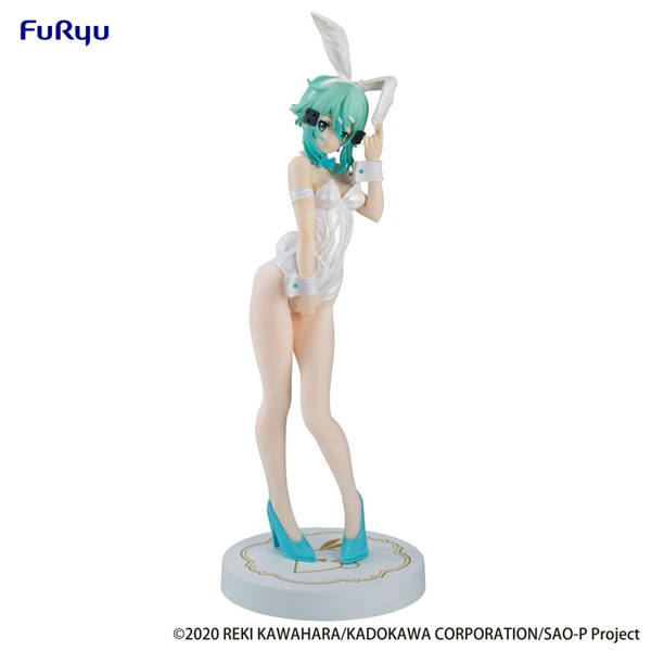 Sword Art Online - BiCute Bunnies Figure -Sinon White Pearl version