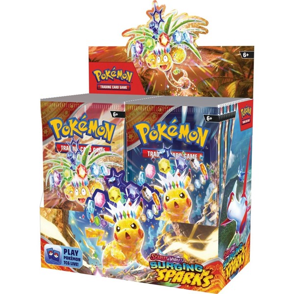 Pokémon Trading Card Game: Scarlet and Violet Surging Sparks Booster Box