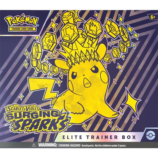 Pokémon Trading Card Game: Scarlet and Violet Surging Sparks Elite Trainer Box