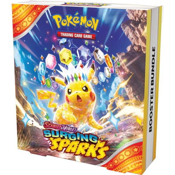 Pokémon Trading Card Game: Scarlet and Violet Surging Sparks Booster Bundle (Français)