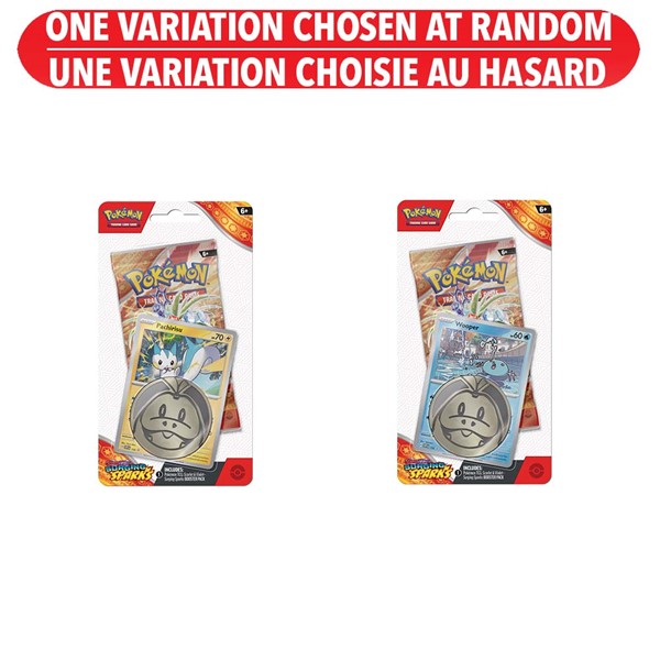Pokémon Trading Card Game Scarlet & Violet Surging Sparks Checklane Booster (Français)