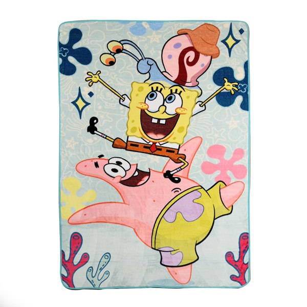 SpongeBob Plush Throw
