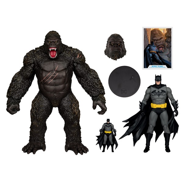 DC Multiverse Batman vs. Kong (Justice League vs. Godzilla vs. Kong) 2 Pack