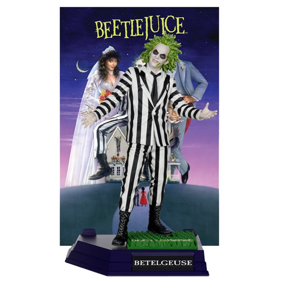 Movie Maniacs - Beetlejuice 6-Inch Posed Figure