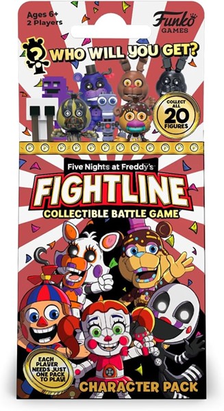 Funko Five Nights at Freddy's FightLine Character Pack Collectible Game Expansion