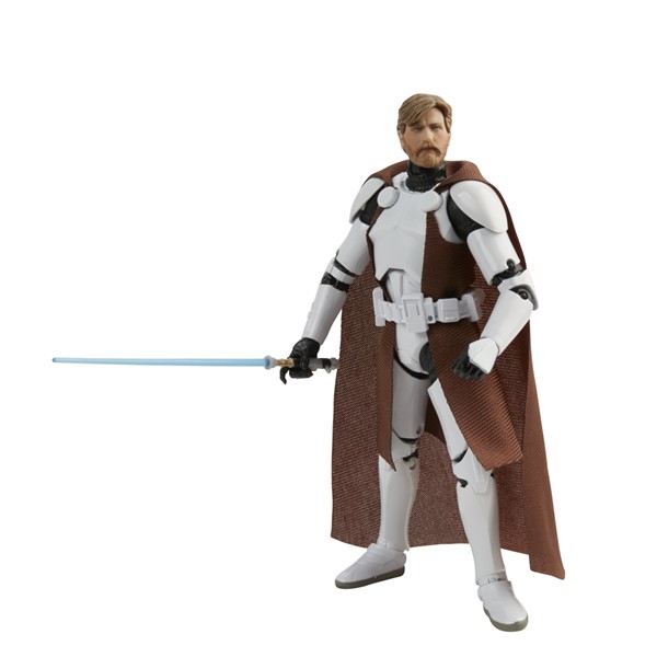 Star Wars The Black Series 6-inch Clone Commander Obi-Wan Kenobi Figure