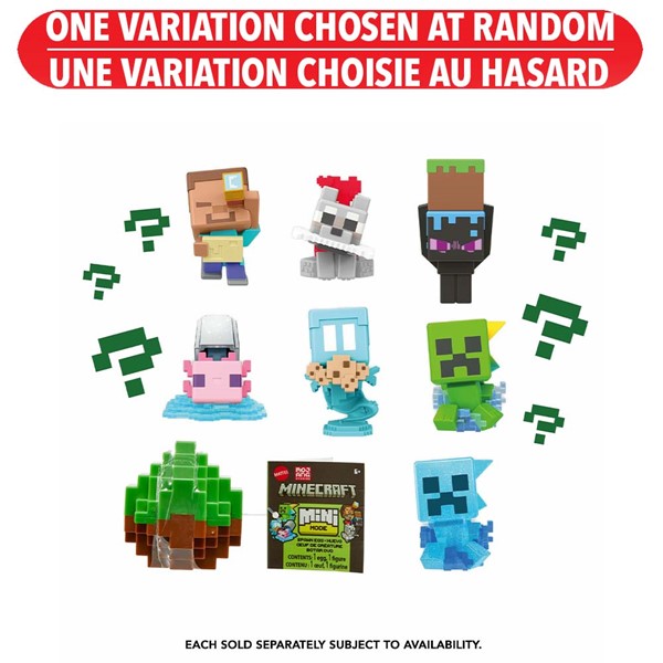 Minecraft Mini Mode Spawn Egg - Assortment