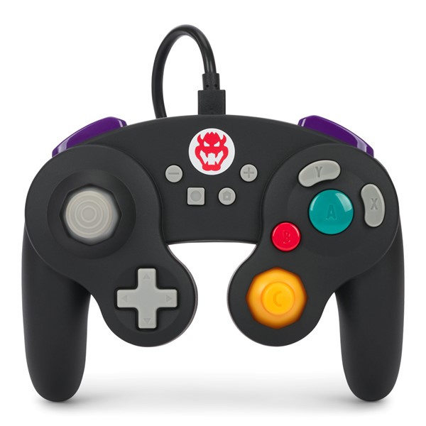 PowerA GameCube Style Wired Controller for Nintendo Switch - Bowser