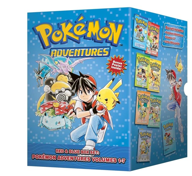 Pokémon Adventures: Red and Blue box set