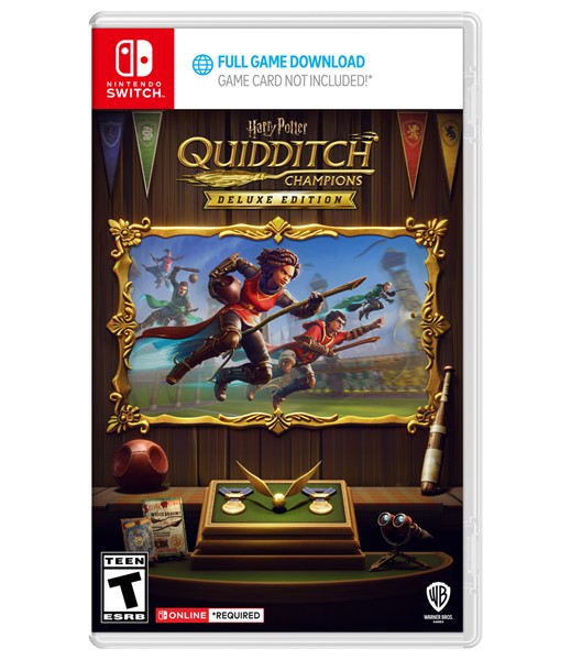 Harry Potter: Quidditch Champions Deluxe Edition (Code-In Box) - Switch