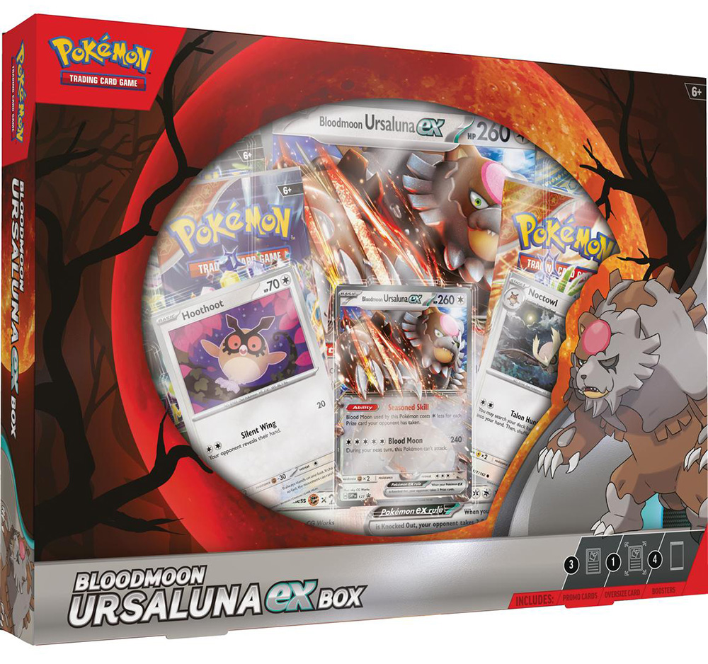 Pokémon Trading Card Game Bloodmoon Ursaluna ex Box