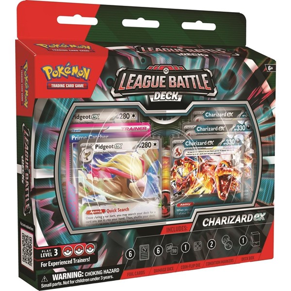 Pokémon Trading Card Game Charizard ex League Battle Deck