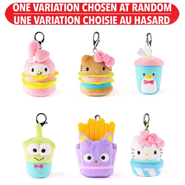 Sanrio Fast Food Surprise Keychain - Assortment