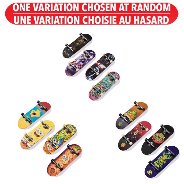 Tech Deck 96mm Singles - TMNT/SpongeBob - Assortment
