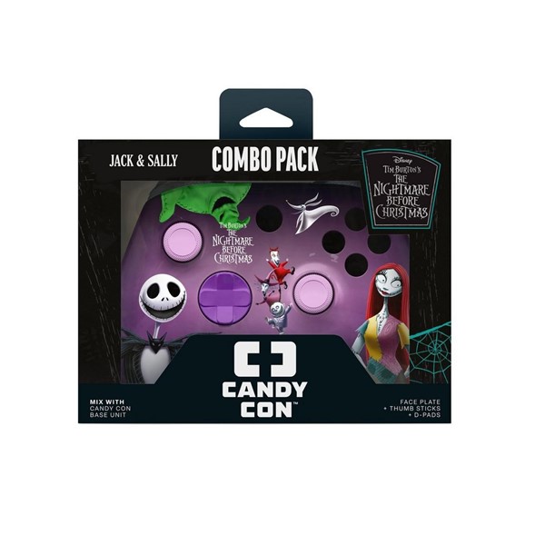 Candy Con X Disney The Nightmare Before Christmas Jack And Sally Combo Pack Controller Kit