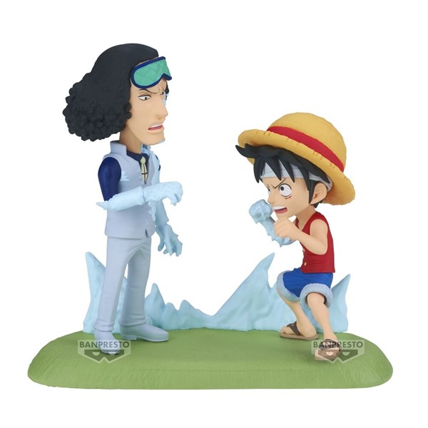 One Piece World Log Stories Monkey D. Luffy vs Kuzan Figure